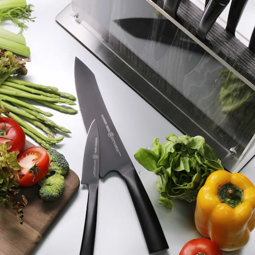laydown image of 14 Pc Knife Block Set