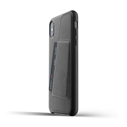 laydown image of Leather Wallet iPhone X/Xs Max Case