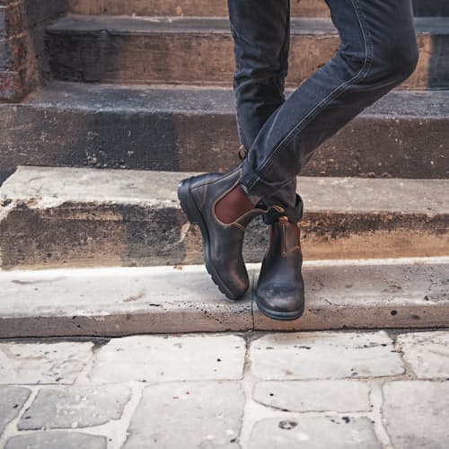 lifestyle image of Classic 500 Chelsea Boot