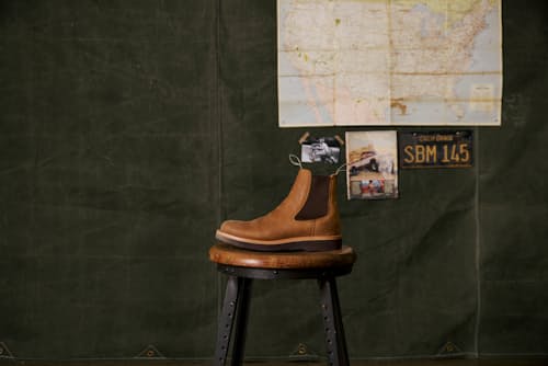 laydown detail image of Boone Wedge Chelsea Boot