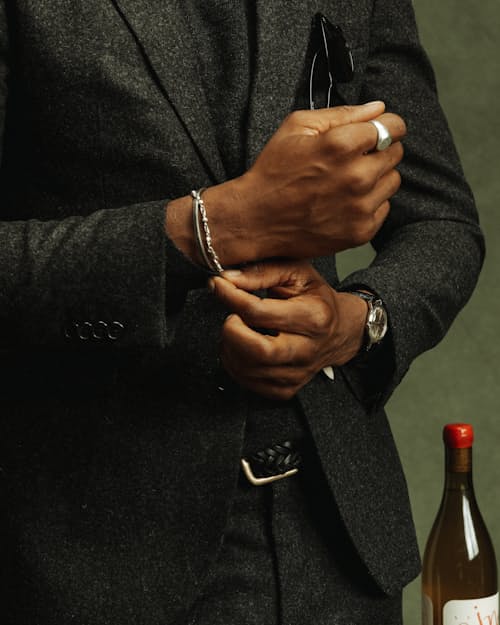 on model image of Classic Cuff
