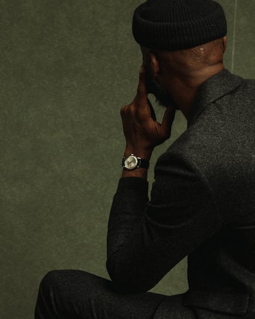 on model image of Marlin Manual Watch