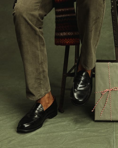 on model image of Madrid Loafer