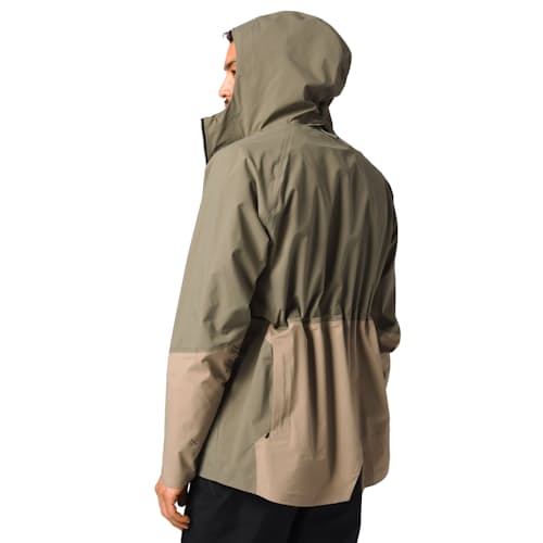 laydown image of Escape and Explore Rain Jacket