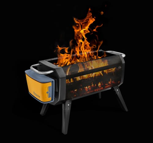 laydown image of Portable Smokeless Wood-Burning FirePit