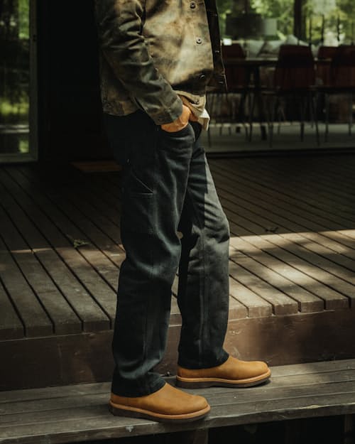 lifestyle image of All-American Carpenter Workwear Pant - HB Classic