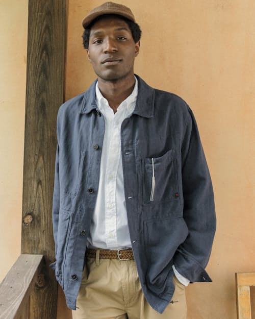 lifestyle image of Canvas Chore Coat