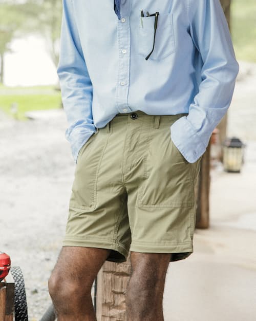 lifestyle image of Zip-Off Utility Pant
