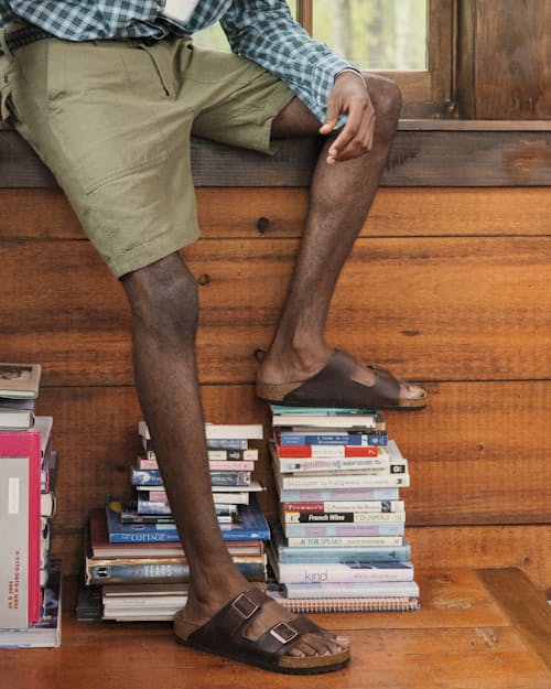 lifestyle image of Arizona Soft Footbed Sandal