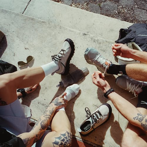 lifestyle image of 001 Trail Running Sneaker