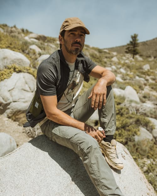 lifestyle image of Drawstring Cargo Pant