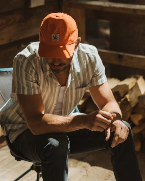 lifestyle image of Guayabera Twill Short Sleeve Shirt
