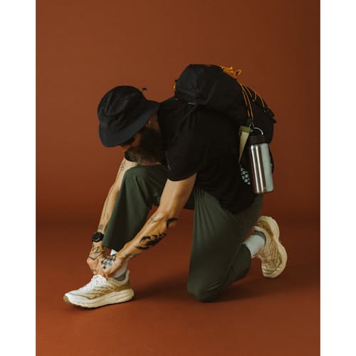 lifestyle image of Aaren Light Travel Pant