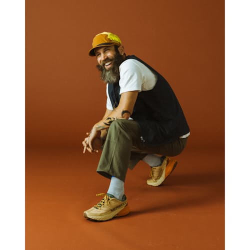 lifestyle image of Linen Ripstop Mill Pant
