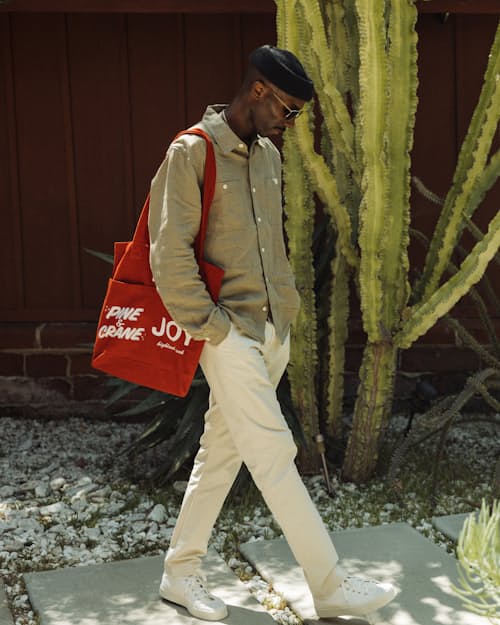 lifestyle image of 365 Chino Pant - HB Athletic Tapered
