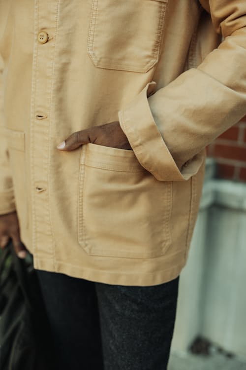 lifestyle image of French Moleskin Work Jacket