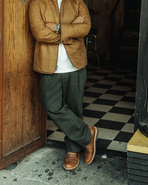 lifestyle image of Harrison Chukka Boot
