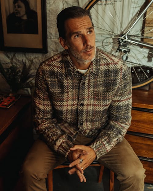 lifestyle image of The Cabin Flannel