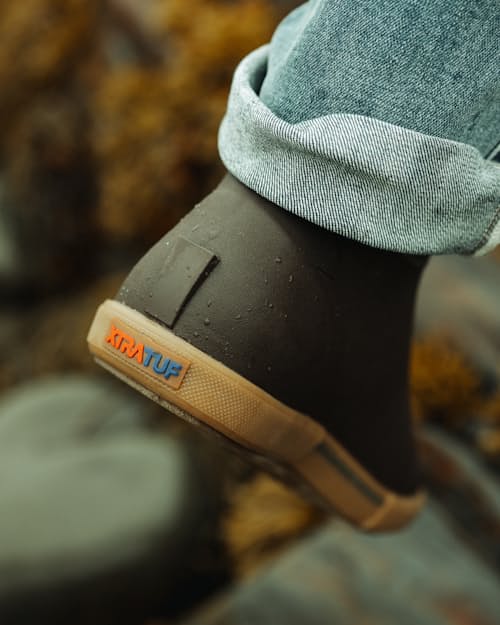 lifestyle image of Huckberry x Xtratuf Waterproof Deck Boot