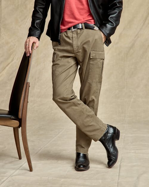 on model image of 365 Cargo Pant - HB Classic