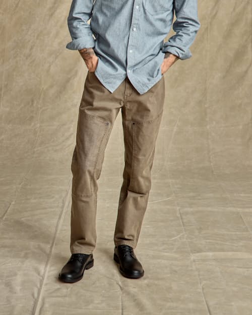 lifestyle image of Rover Double-Knee Work Pant - HB Straight