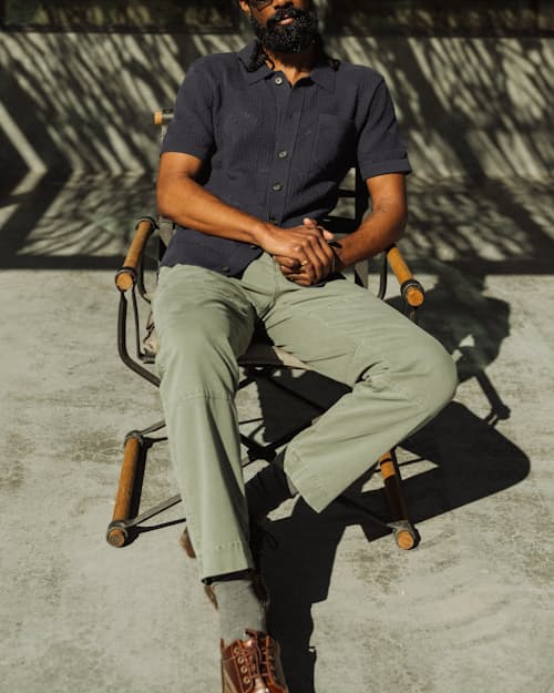 lifestyle image of Breyer Relaxed Utility Pant