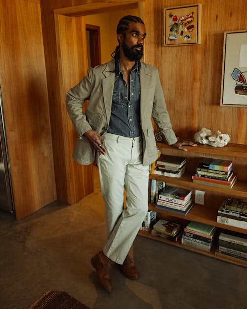 lifestyle image of 365 Utility Blazer