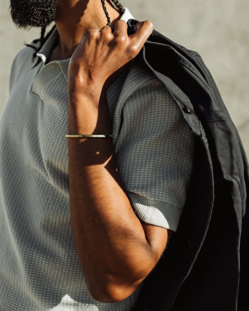 lifestyle image of Cotton Cashmere Goleta Polo