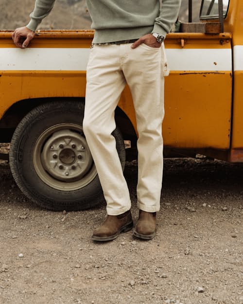 lifestyle image of ATX Western Boot