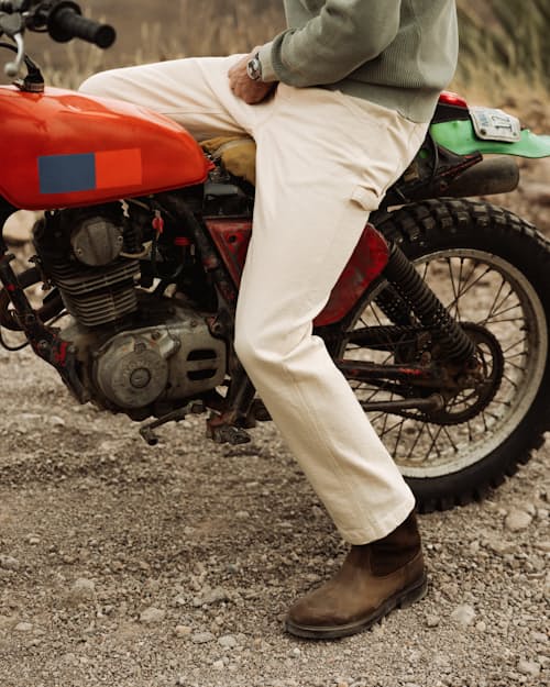 lifestyle image of ATX Western Boot