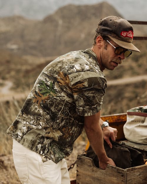 lifestyle image of Realtree® Camo Pocket T-Shirt