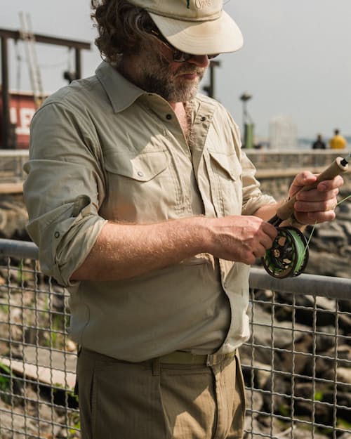 lifestyle image of Fishing Shirt