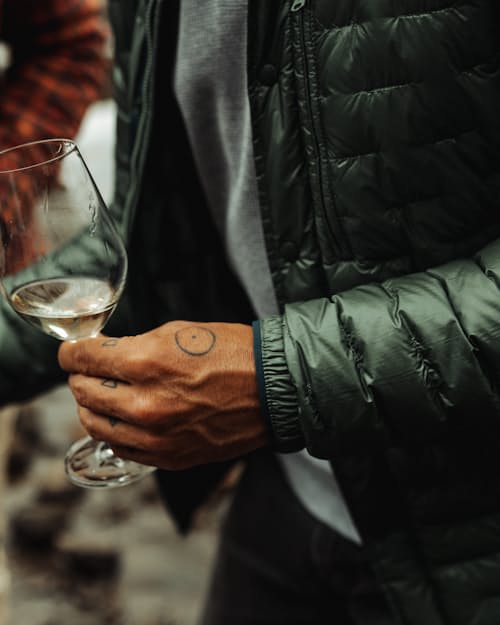 lifestyle image of Featherweight Down Jacket