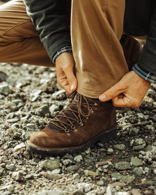 lifestyle image of Alvaflex Hiking Boot