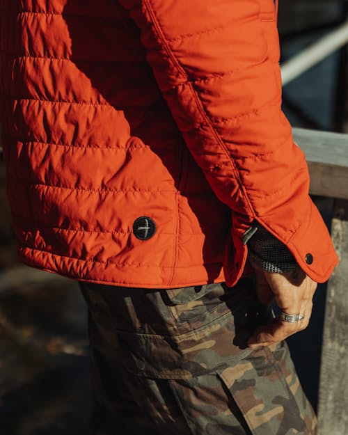 lifestyle image of Quilted Superfleece Jacket - Exclusive