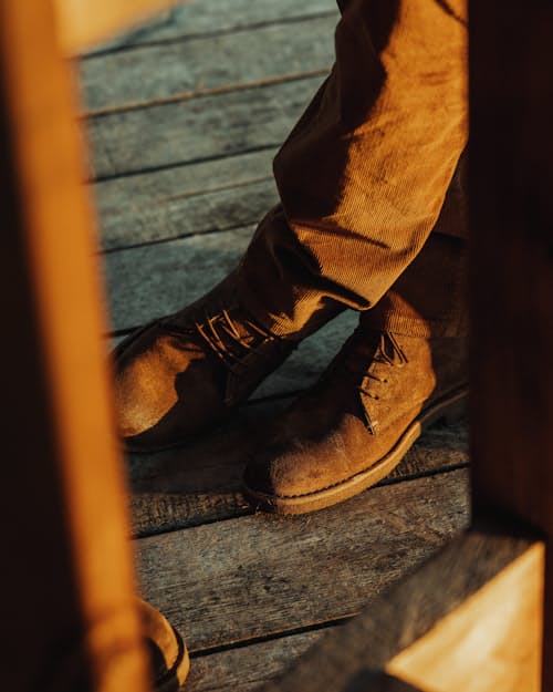 lifestyle image of Brownflex Chukka Boot