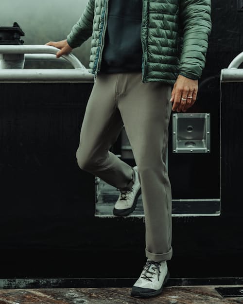 lifestyle image of 72-Hour Merino Chino - HB Straight