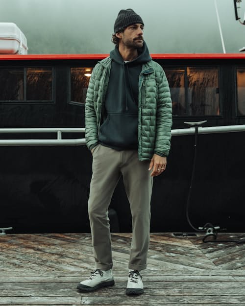 lifestyle image of 10-Year Pullover Hoodie