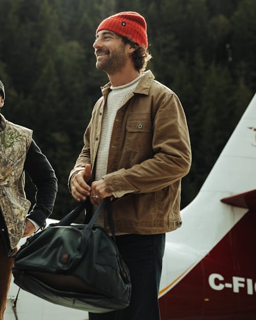 lifestyle image of Dryden Duffel Pack Hybrid Exclusive - 46L