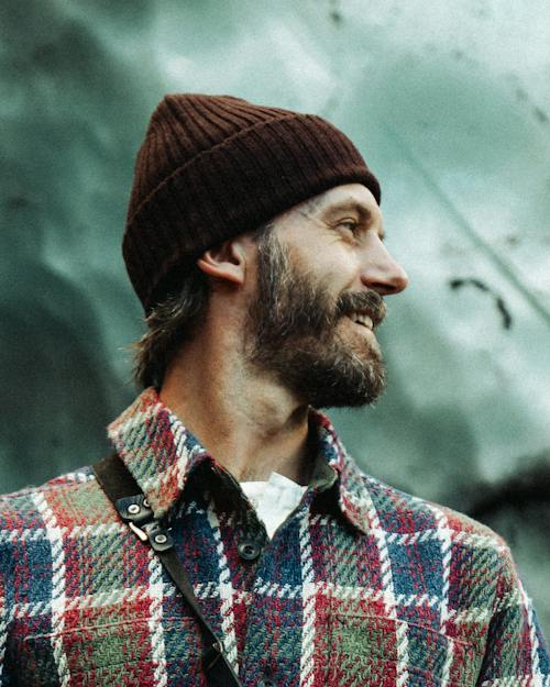 lifestyle image of Japanese Rib Knit Beanie