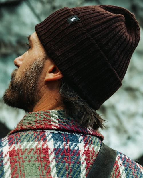 lifestyle image of Japanese Rib Knit Beanie