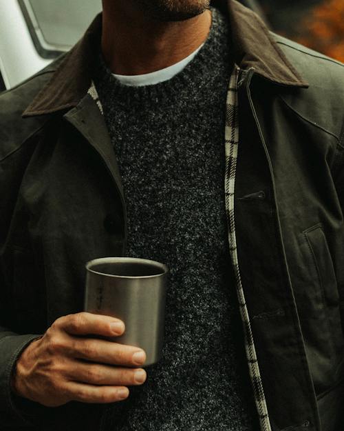 lifestyle image of Marled Crewneck Sweater