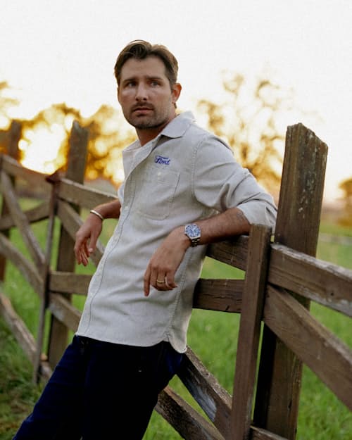 lifestyle image of Ford Mechanics Shirt