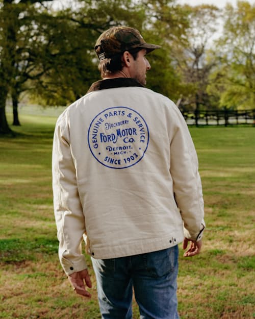 lifestyle image of Ford Canvas Jacket