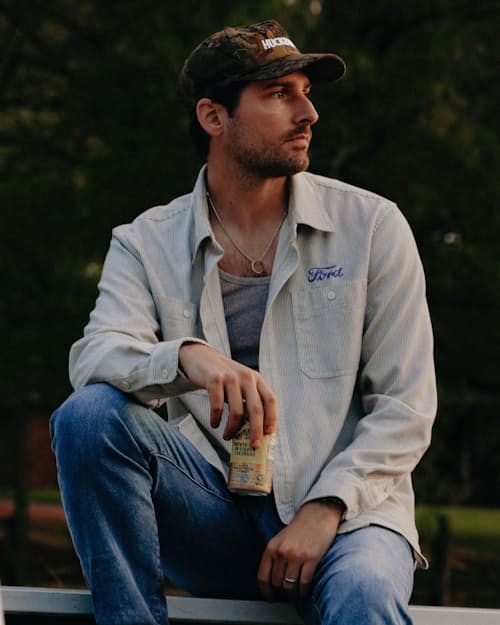 lifestyle image of Ford Mechanics Shirt