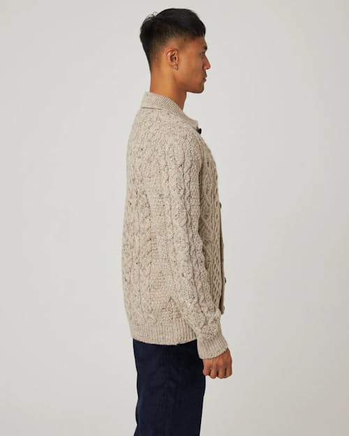 lifestyle image of Hudson Aran Cardigan