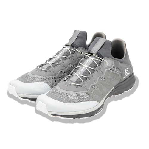 laydown image of and wander x Salomon Reflective Mesh Hiking Shoe