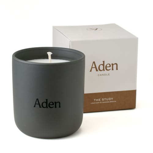 laydown image of The Study Candle