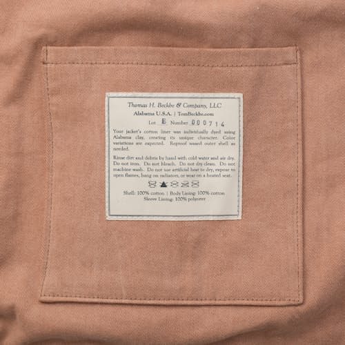 laydown image of Tensaw Jacket