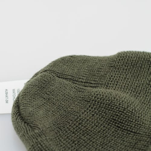 laydown image of Virgin Wool Watchcap